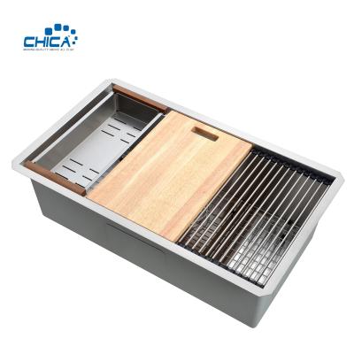 China Quality Control Procedure Stainless Steel Sink Topmount Kitchen Sinks Handmade House Kitchen Sinks for sale