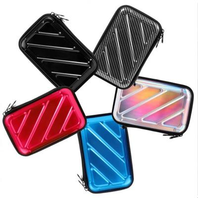 China Protective EVA Case with 8 Game Slots Portable Travel EVA Storage Case Hard Shell EVA Pouch Zipper Bag for sale