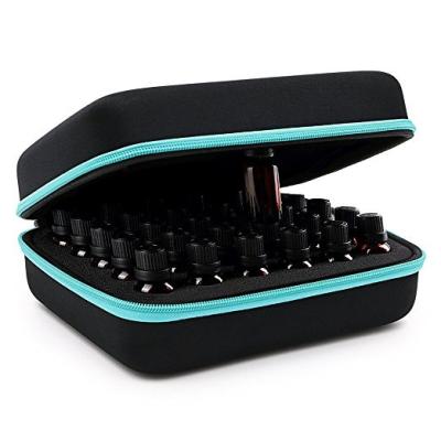 Cina New Design 25 Slots Webbing Handle EVA Essential Oil Carrying Case with Shockproof Cut Foaming in vendita