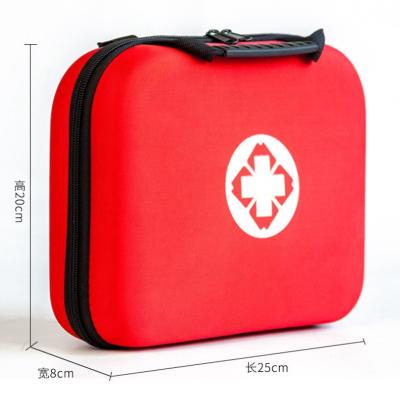 China High Quality Emergency Survival Camping EVA Hard Box First Aid Kit Bag With Home EVA First Aid Travel Bags for sale