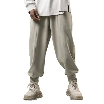 China Anti-wrinkle OEM blank custom logo plus size cotton sweatpants men's sports unisex jogger pants for sale