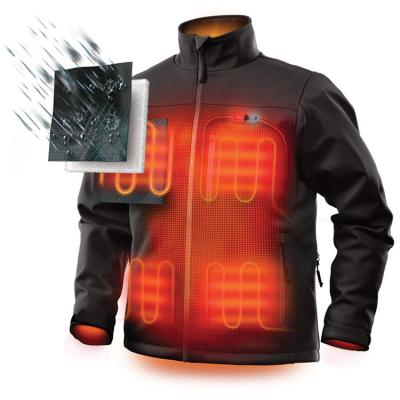 China Factory Wholesale Price Breathable Heated Jacket Men Custom Battery Jacket Heated Jacket Hunting Men for sale