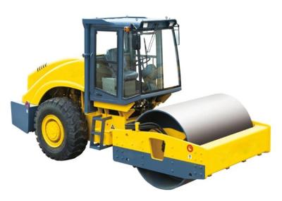 China Road Making Equipment  Vibratory Double Drum Roller Machine With Cabin / Air Conditioner for sale