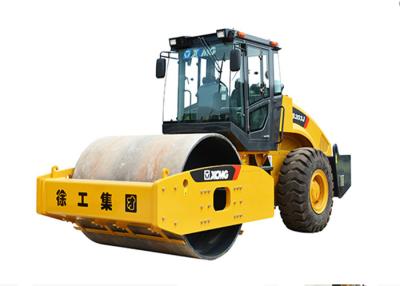 China Mechanical Control 20 Ton Single Drum Vibratory Compactor 40ft HQ Container for sale