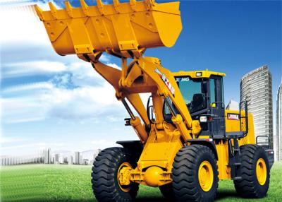 China Heavy Machine Equipment Front End Wheel Loader 3200mm Dumping Clearance for sale