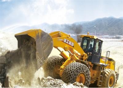 China 335 hp 9000 Kg Rated Load 5 Cbm Bucket Capacity Front End Wheel Loader With 250 Kw CUMMINS Engine for sale