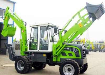 China Hydraulic Heavy Equipment Small Tractor Backhoe Loader Rated Load 2000 kg for sale