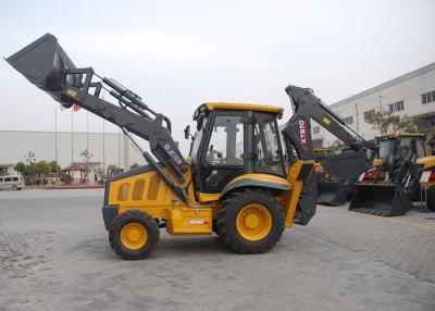 China 1.2 CBM Front Bucket Tractor Loader Backhoe , 4 In 1 Bucket Heavy Equipment Backhoe for sale