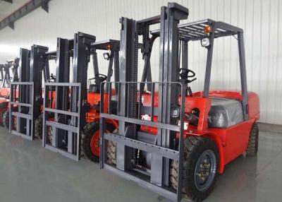 China Industrial Warehouse Forklift Trucks / Counterbalance Forklift Truck With Manual Transmission for sale