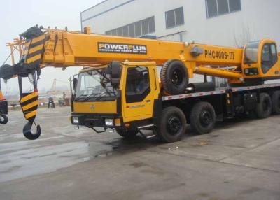 China Máquina hidráulica móvel industrial do elevador do guindaste do caminhão para a construção 50 toneladas à venda