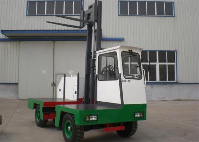 China Professional 3 Stage Mast Side Loader Forklift , Material Handling Machine for sale