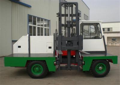 China Airport 4 Ton Solid Tyre Side Loading Forklift Truck With Electric Engine for sale