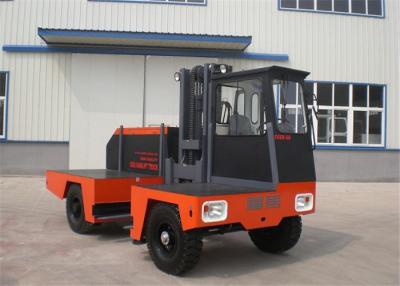 China Isuzu Engine Electric Side Loader Forklift 3000kg With Automatic Transmission for sale