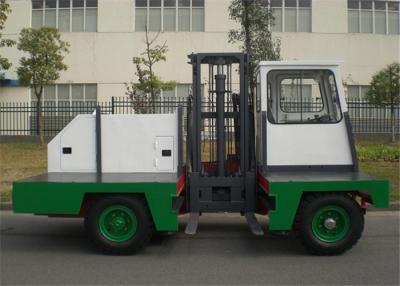 China 2000kg Lifting Capacity Electric Side Loader Forklift Mast Height 3.5 Meter for sale