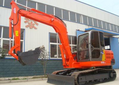 China Low Noise Rock Type Bucket Small Wheeled Excavator With Air Conditioner for sale