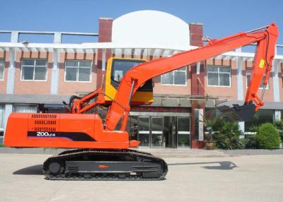 China Agricultural Hydraulic Wheel Excavator Digging Machine 6330mm Radius for sale