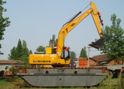 Chine 0,9 Équipement de construction de routes d'excavatrice de ponton flottant de l'eau M3 peu profonde à vendre