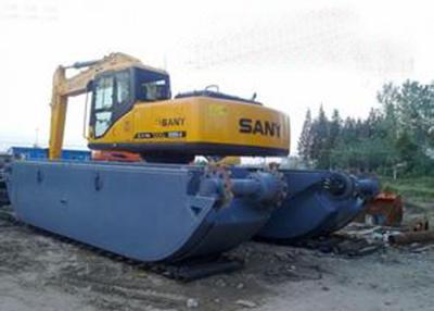 China Water Land 37 Tons Long Arm Soft Terrain Excavator 0.7 m3 Bucket Capacity for sale