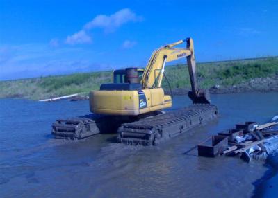 China Schöpfen Sie Kapazität 0,4 amphibisches Betriebsgewicht Bagger-M3 15000kg/ausbaggernden Bagger zu verkaufen