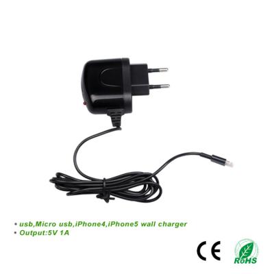 China EU Plug Yilon Hot Products Top 20 Original Design Micro USB2 Pins Travel Charger For Mobile Phone for sale