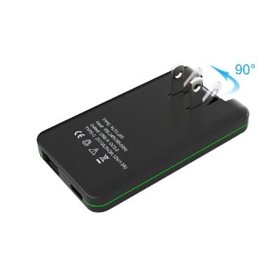 China PD 5v 3a Usb Pin Dual Us Phone Plug Wall Mount Cell Phone QC3.0 Adapter Type-C Portable Charger for sale