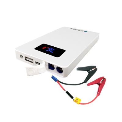 China ABS factory price mini 5400mah portable car powerbank jump jumper starter for sale