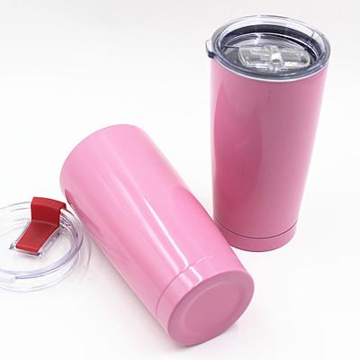 China 30oz Disposable Tumbler , 20oz Double Wall Stainless Steel Tumbler Cup for sale