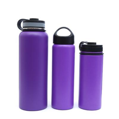 China Business 12oz colorful pure 18oz 24oz 32oz 40oz 64oz 18 high grade stainless steel wide mouth double wall insulated vacuum flask for sale