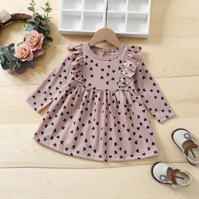 China Breathable Spring Autumn Kids Clothing Long Sleeve Baby's Dress Knitted Sweaters for sale