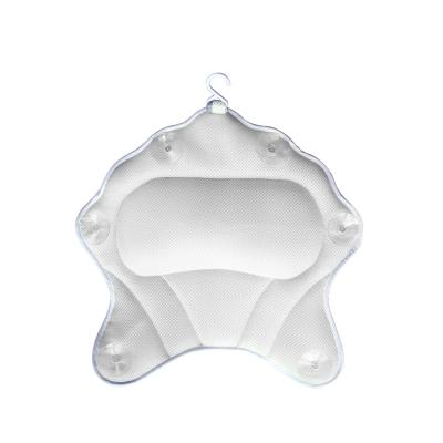 China High Quality Sustainable Hot Sale 3d Air Mesh Spa Bath Pillow Ergonomic Bathtub for sale