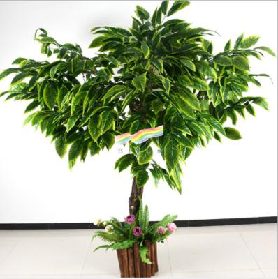 China Wholesale Plastic Mango Strap Mango Tree Decoration Artificial Mango Tree for sale