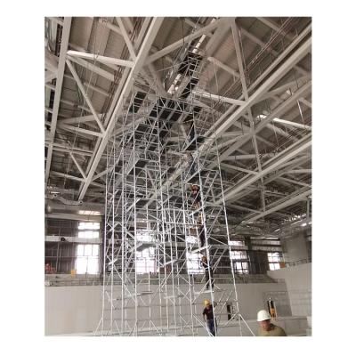 China Construction Customized 6061-T6 Hydraulic Aluminum Platform Scaffolding Multiple Sizes Easy Installation With Australian Standard for sale