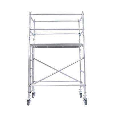 China Construction Steady Easy Installation Custom Choice Products 6 Meter 18m Aluminum Scaffold Tower Scaffolding Manufacturers for sale