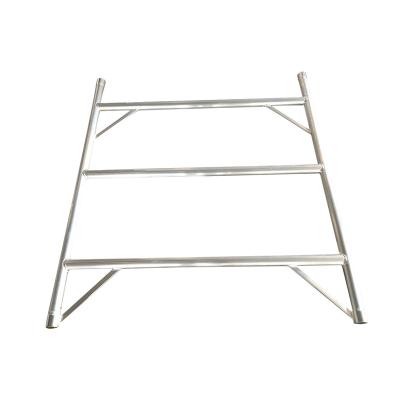 China Construction 1500mm*1350mm Width Double Aluminum Scaffolding Frame Aluminum Scaffolding Part for sale