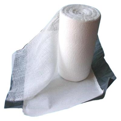 China 100%Cotton Cotton Absorbent Bleached Cotton Gauze Hydrophilic Roll for sale