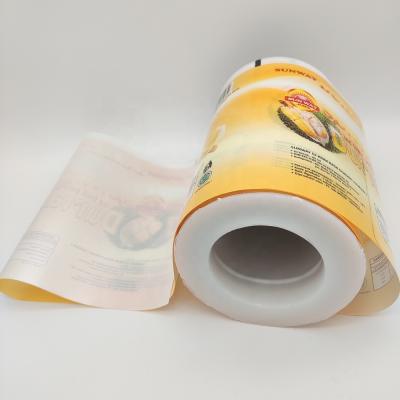 China Custom Printed CPP / BOPP Ice Cream Bar Packaging Moisture Proof Pearlized Lamination Film Roll for sale