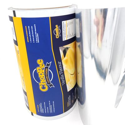 China Metallized Film Roll Coffee Beverage Powder Food Plastic Wrapping Moisture Proof Lamination Printed Plastic Sheet for sale