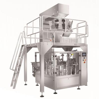 China Automatic Food Multihead Weigher Packing Machine Rice Weighing And Packaging Machine for sale