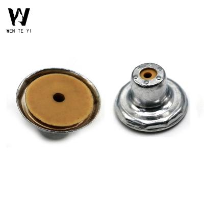 China Dry Cleaning Plant Manager Online 16mm Stainless Steel Core Material Nylon Jeans Button Back Part Button Bottom For Buttons Accessories for sale