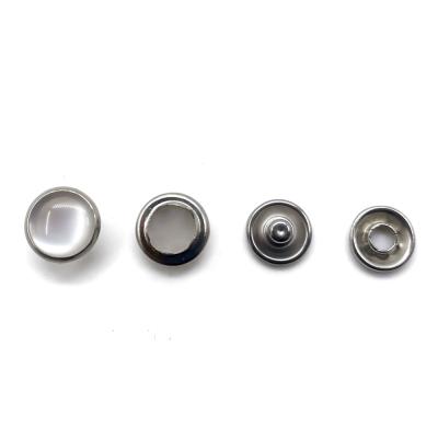 China Custom Metal Fork Dry Cleaning 4 Piece Snap Button Clothes Snap Buttons for sale