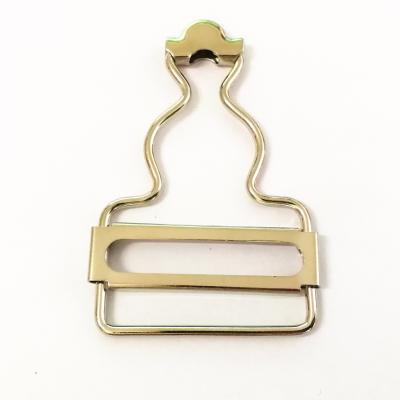 China Adjustable Metal Nickel Free Suspender Fashion Buckles For Garment Accessories for sale