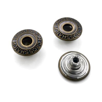 China Custom Dry Cleaning Metal Snap Button Factory Stainless Steel Knob for sale