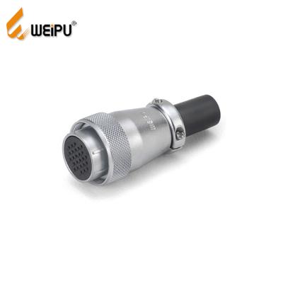 China POWER Weipu WS16-TQ IP44 2 pin 10A AC connector 3 pin plugs interface cable connector termin for sale