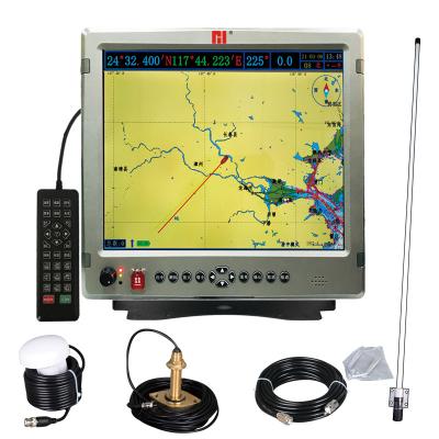 China Marine Guidance RH 17 Inch Marine Boat Fish Finding And Positioning Instrument Fish Finder for sale