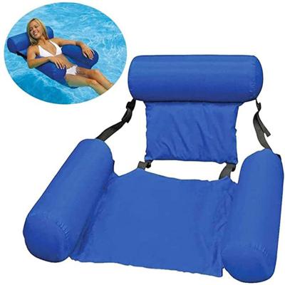 China Foldable Float Inflatable Raft Chair Swimming Float Pool Seats Inflatable Bed Lounge Chairs For Adult Inflatable Sofa for sale