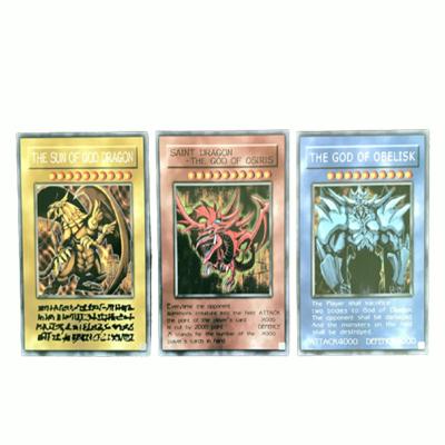 China King Three Fantasy Gods New Classic Box Game Drinkable Card 66 Yugioh Card 66 Sheets/English Board Game Card for sale