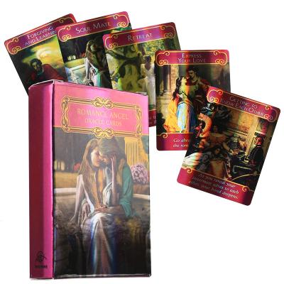 China Custom Printing High Quality Thoughtful Oracle Divination Tarot Cards Factory Entertainment Divination Tarot Cards Angel Oracle Cards Romance for sale