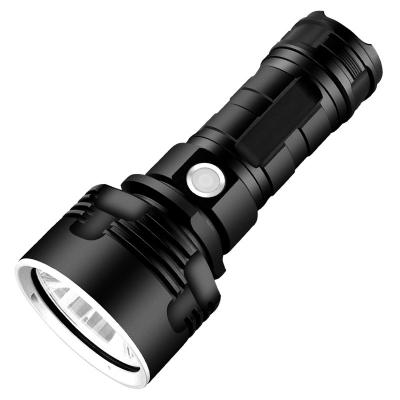 China Aluminum Strong Light Torch LED Flashlight Xenon Lamp Cmping Hunting Rechargeable Super Bright Long Range Outdoor Waterproof Lamp for sale