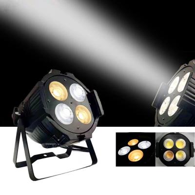 China Sports stadiums showcase lighting equipment lux led 50w 4eye 200w warm cold 2in1 led cob led par can lights for stage wedding decoration for sale