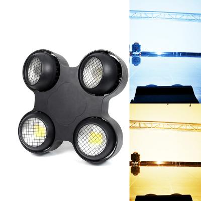 China Professional Discount 100w 4pcs Waterproof DJ Wedding Party Ip65 Led Cob Blinder DJ Party Light With Dmx for sale